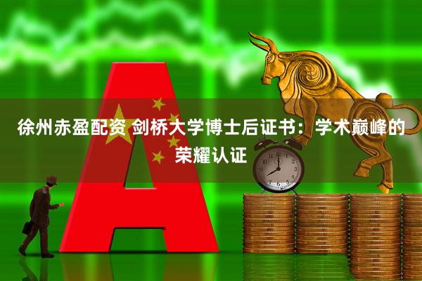 徐州赤盈配资 剑桥大学博士后证书：学术巅峰的荣耀认证